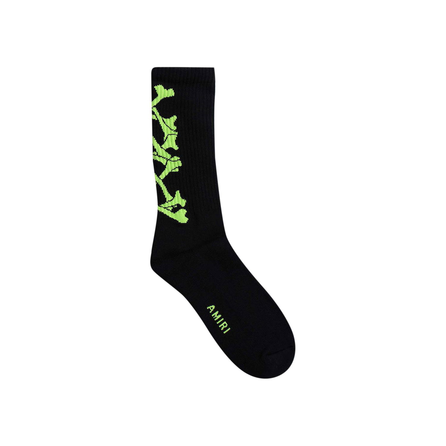 Sokker AMIRI Stacked Bones Socks Sort | PF22MHR007 763 BLAC, 1