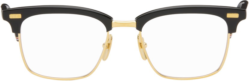 Solbriller Thom Browne Thom Browne Acetate and Titanium Glasses Sort | UEO711A-G0003