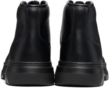 Sneakers og sko BOSS HUGO High-Top Grained Leather Boots Sort | 50548692, 1