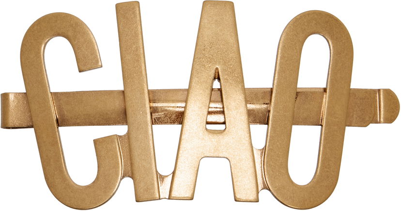 Stift Moschino Moschino Archive Group Brooch Metalisk | 25171A912884060607