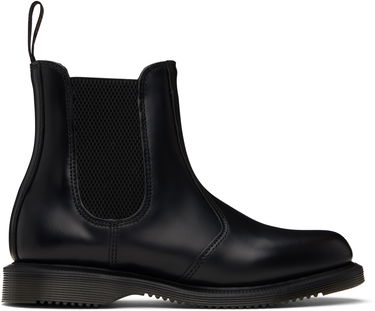 Skopleje Dr. Martens Flora Smooth Chelsea Boots Sort | 32217001, 0