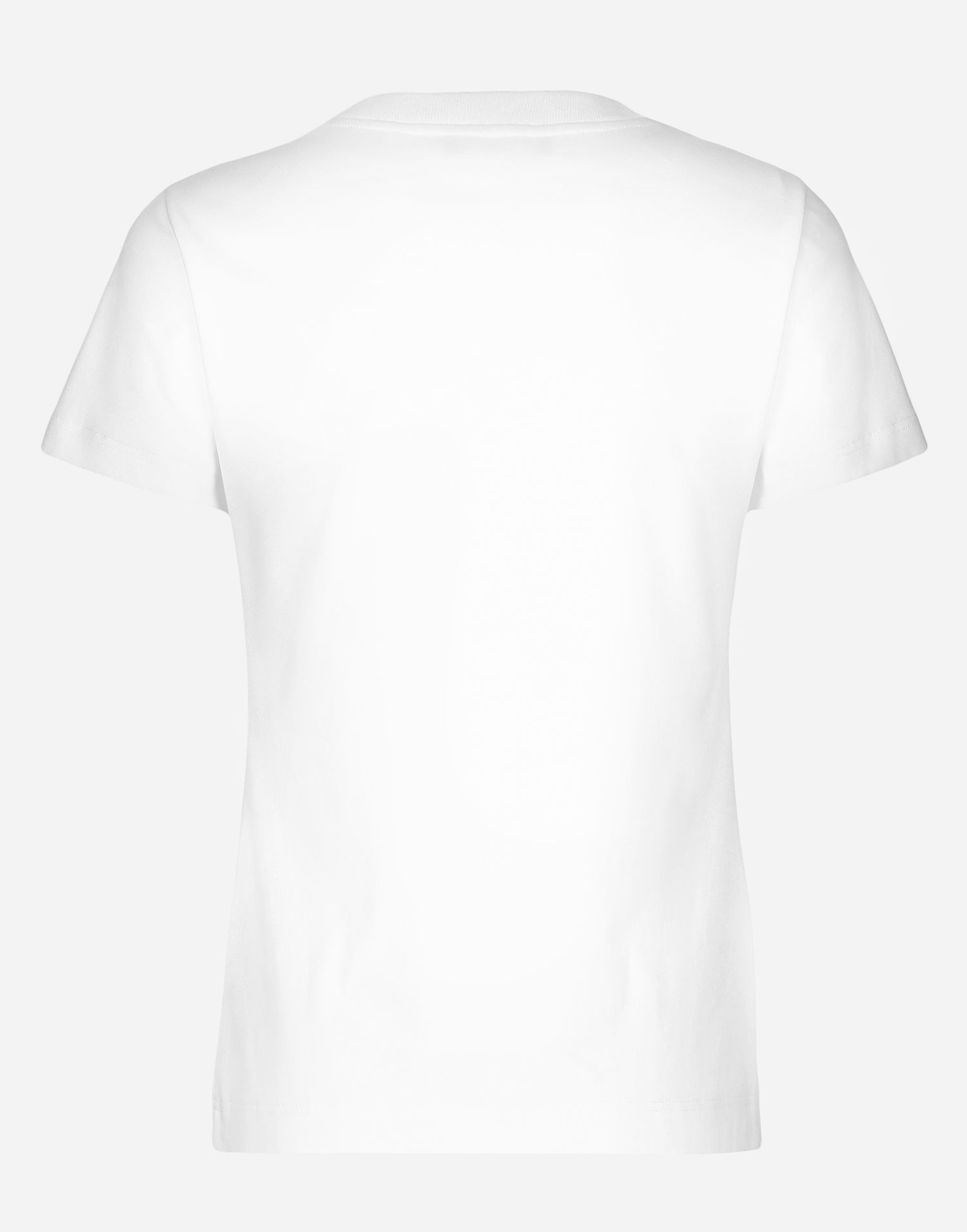 T-shirt Dolce & Gabbana Jersey T-shirt With Dg Logo Hvid | F8T00ZGDB5UW0800, 1