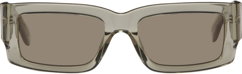 Solbriller RETROSUPERFUTURE RETROSUPERFUTURE Notte Square Sunglasses Grå | 4MN