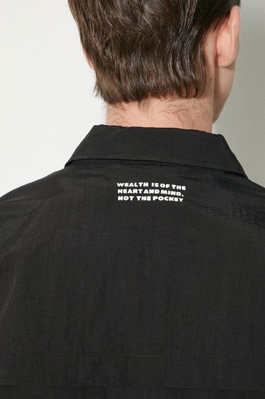 Skjorte BILLIONAIRE BOYS CLUB Billionaire Boys Club Multi Pocket Overshirt Sort | B24239, 6