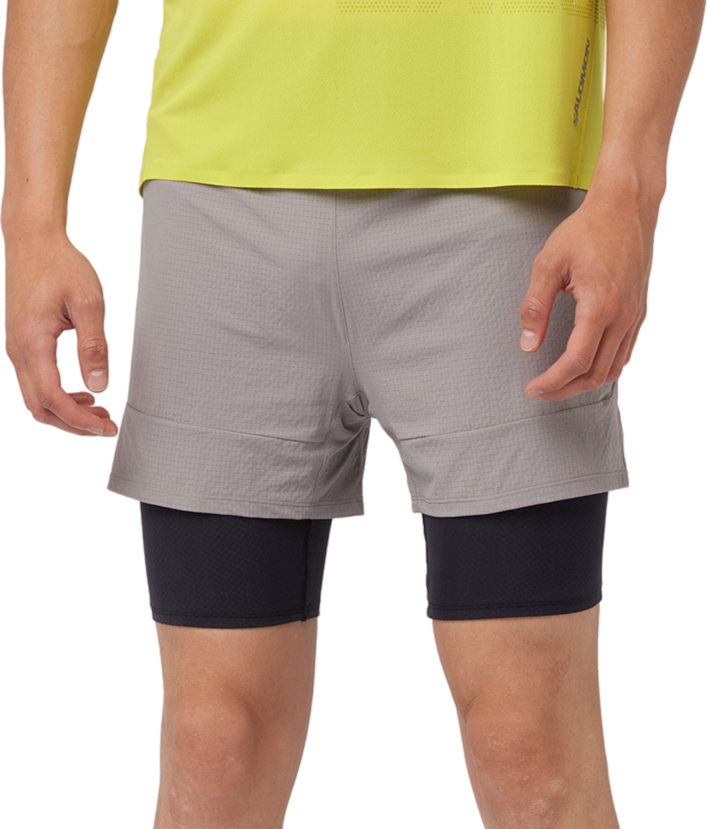 Shorts Salomon SENSE 2IN1 SHORTS M Grå | lc2177200, 0
