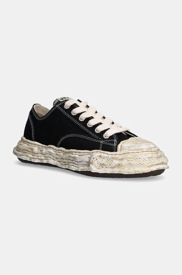 Sneakers og sko Maison MIHARA YASUHIRO Peterson 23 Canvas Low-Top Sort | A13FW713, 0