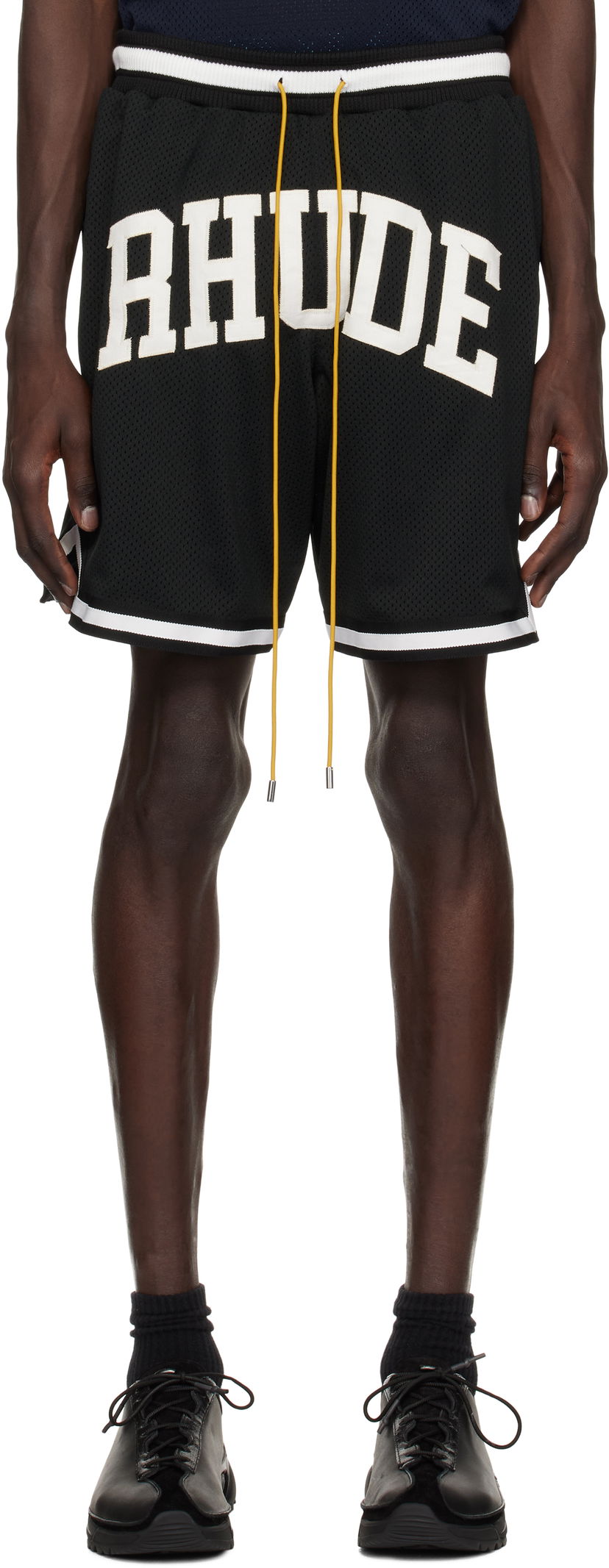 Shorts Rhude Rhude Collegiate Mesh Basketball Shorts Sort | RHPS25SH02016