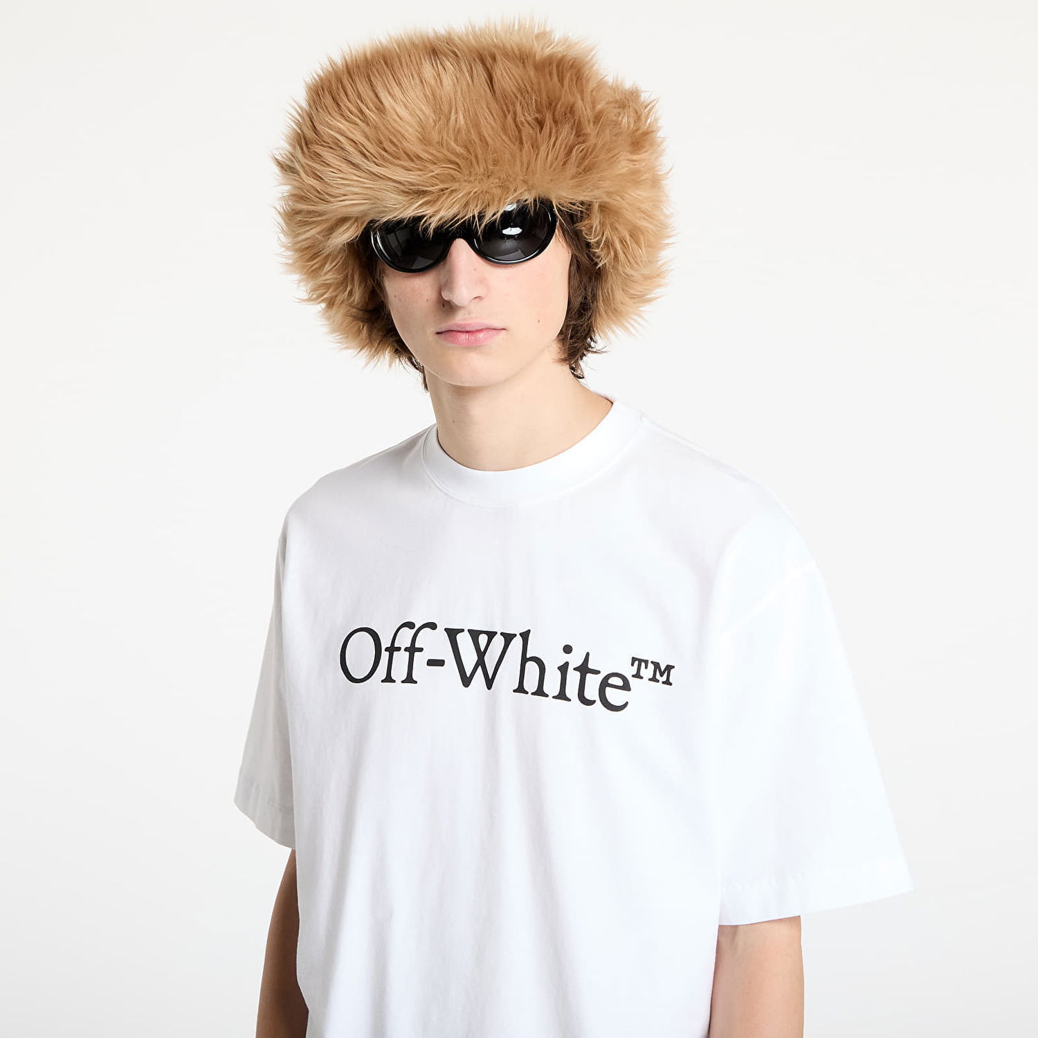 T-shirt Off-White Bookish Skate T-Shirt Hvid | OMAA120C99JER0080110, 1