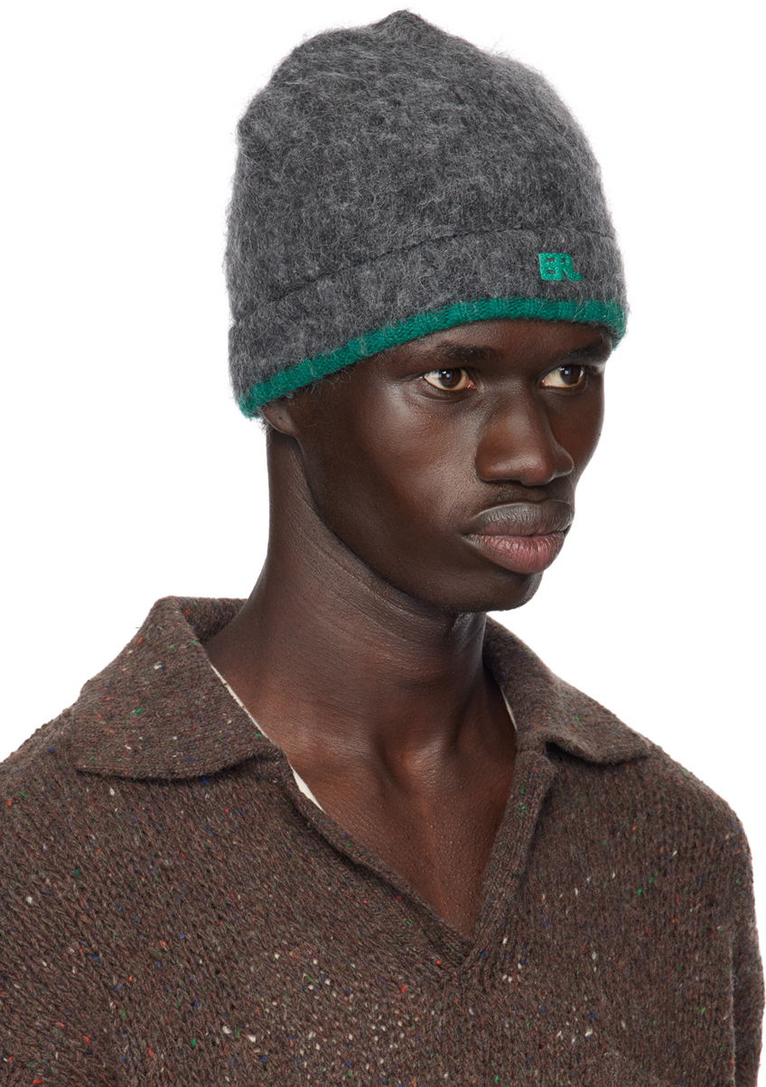 Beanie ERL Overwashed Beanie Grå | ERL09K035, 1