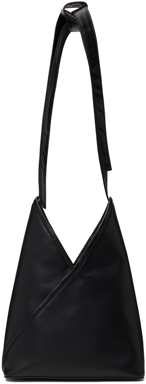 Skuldertaske Maison Margiela MM6 Triangle Ballet Bag Sort | SB6WD0022 P6418