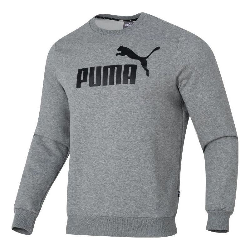 Sweater Puma Fleece Pullover Sweatshirt Grå | 682722-03, 0