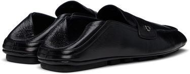 Skopleje FERRAGAMO Ferragamo Calfskin Loafers Sort | 778873, 4