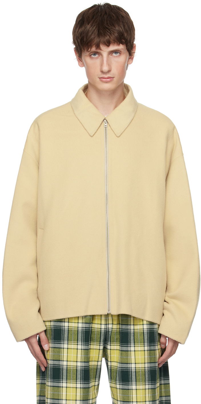 Skjorte Acne Studios Beige Zipper Beige | B90699-, 0