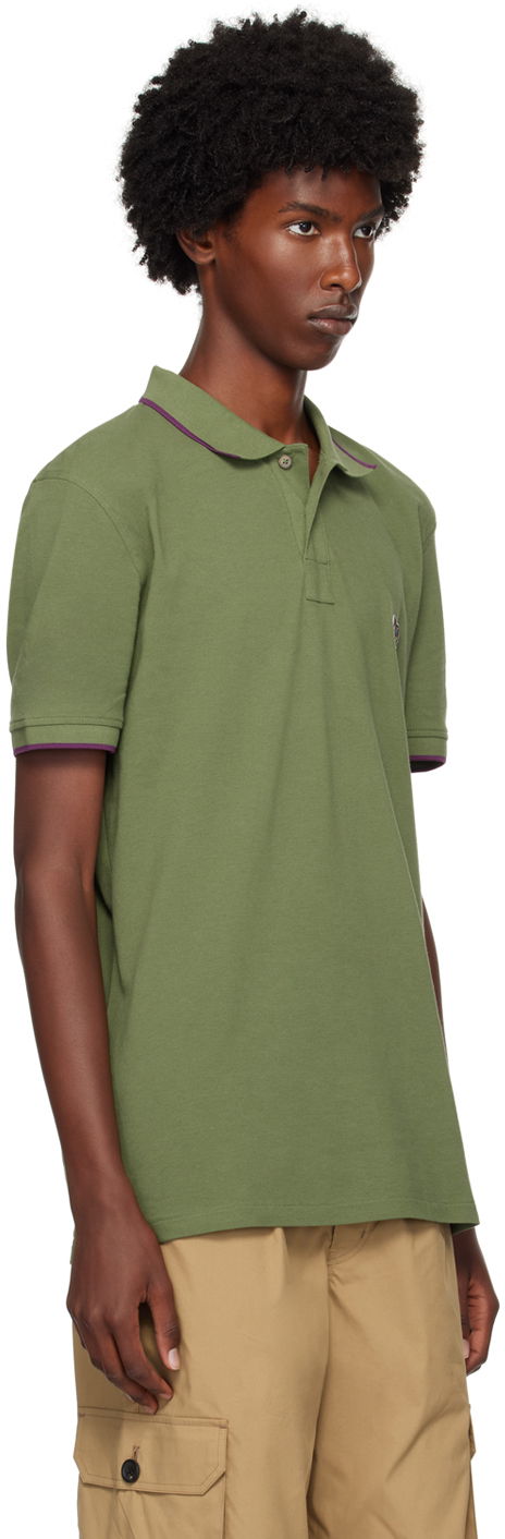 Polo skjorte Paul Smith PS Paul Smith Zebra Polo Grøn | M2R-151LZ-N21580-34A, 1