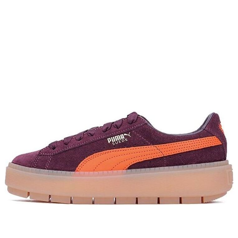 Sneakers og sko Puma Suede Platform Trace Lilla | 367057-01