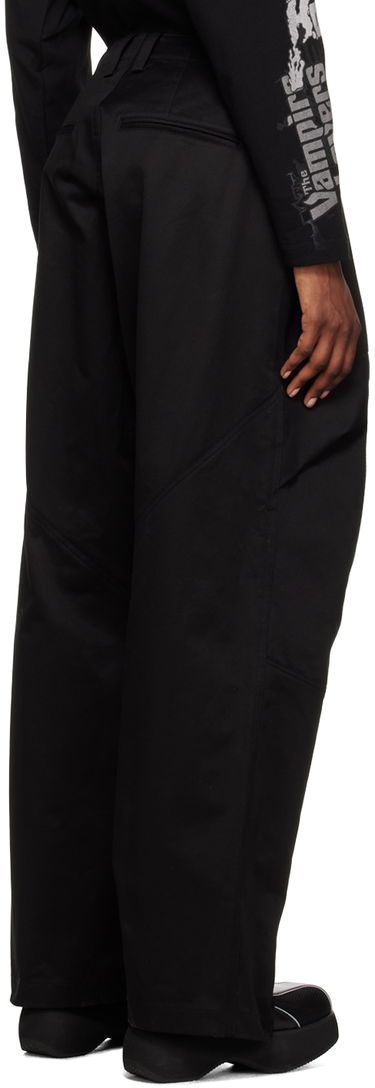 Cargo bukser We11done We11done Paneled Trousers Sort | WD-PT1-23-238-W-BK, 2