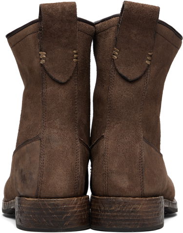 Sneakers og sko visvim Nakoda Suede Moc-Toe Boots Sort | 0125202002009, 4