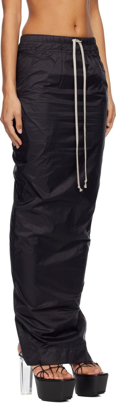 Nederdel Rick Owens DRKSHDW Concordians Pull On Pillar Maxi Skirt Sort | DS02E7332 NP, 1
