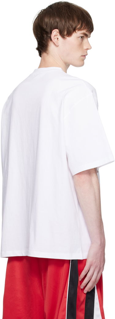 T-shirt We11done We11done Pearly Logo T-Shirt Hvid | WD-TT2-25-735-U-WH, 2