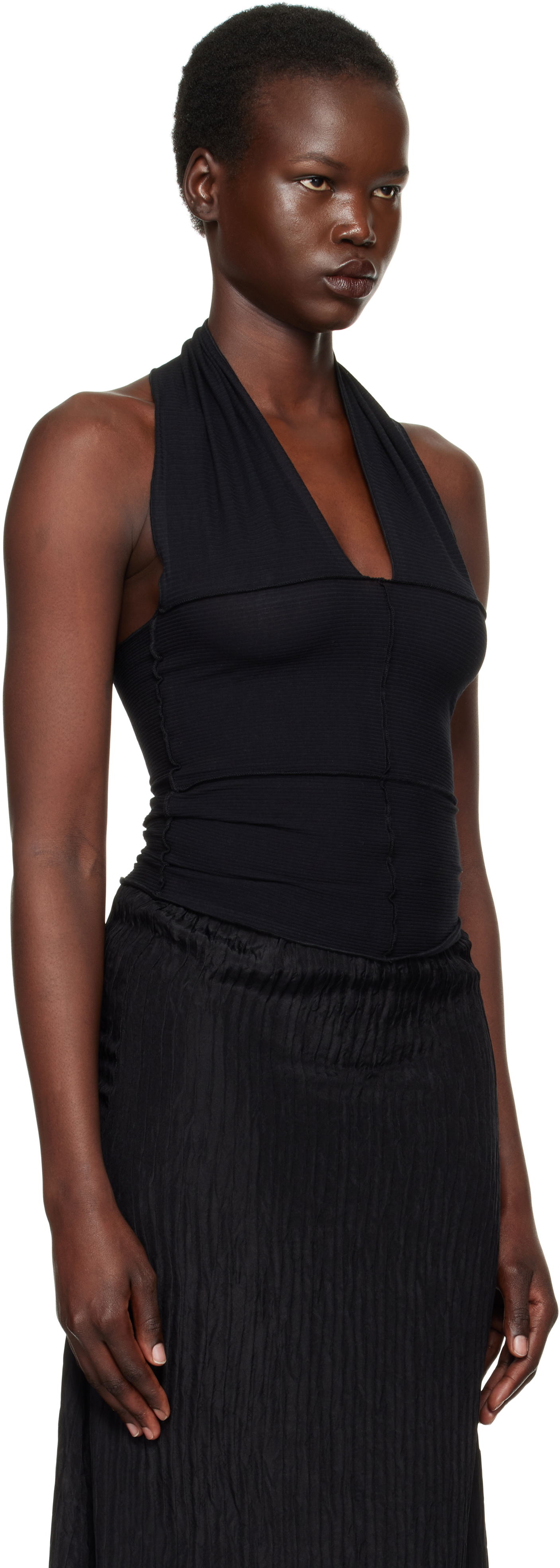 Tanktop Baserange Cinder Halter Top Sort | TOCH-RB-EXSP25, 1