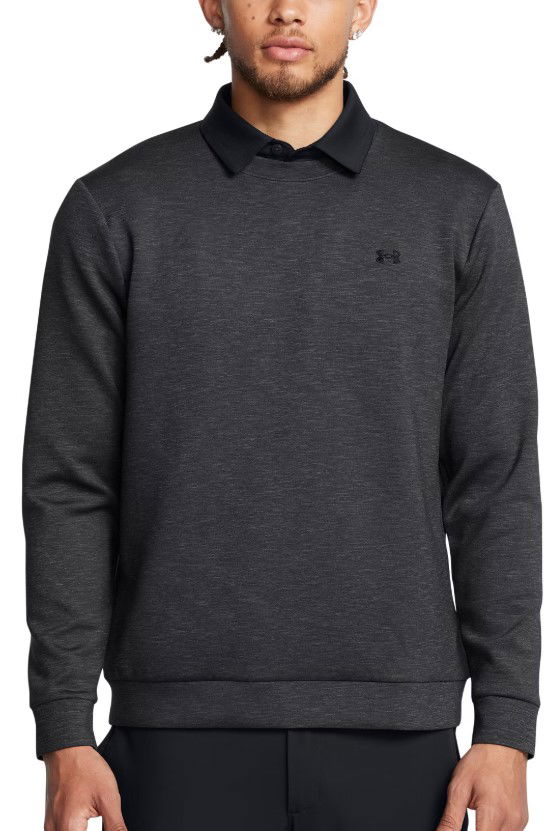 Sweater Under Armour Drive Midlayer Crew Sweatshirt Sort | 1387122-001