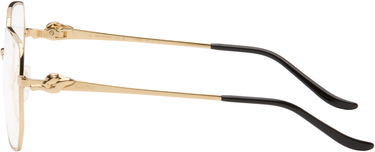 Solbriller Cartier Panthère de Cartier Squared Glasses Metalisk | CT0568O-001, 2
