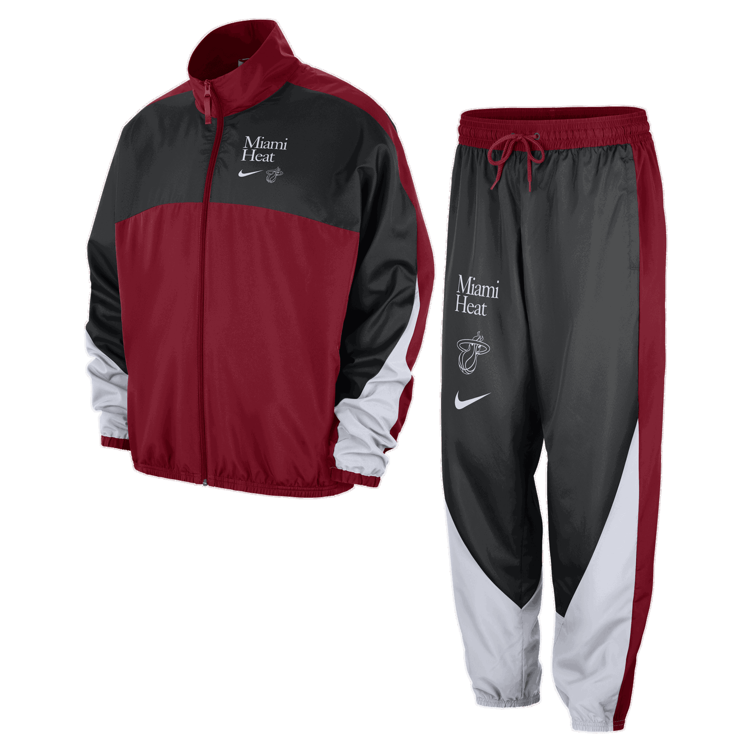 Træningsdragt Nike NBA Miami Heat Starting 5 Courtside Tracksuit Bourgogne | FD8556-608, 0