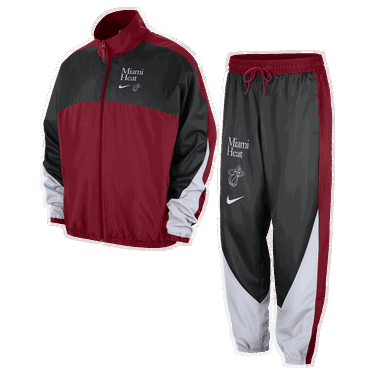 Træningsdragt Nike NBA Miami Heat Starting 5 Courtside Tracksuit Bourgogne | FD8556-608, 0