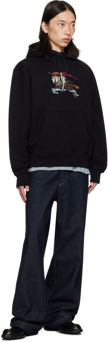 Sweatshirt Burberry Burberry EKD Knight Graphic Hoodie Sort | 8115126, 3