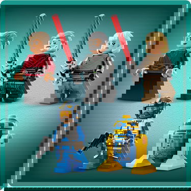Collectible LEGO Star Wars™ 75364 New Republic E-Wing™ vs. Shin Hati’s Starfighter™ Flerfarvet | 75364LEG, 4