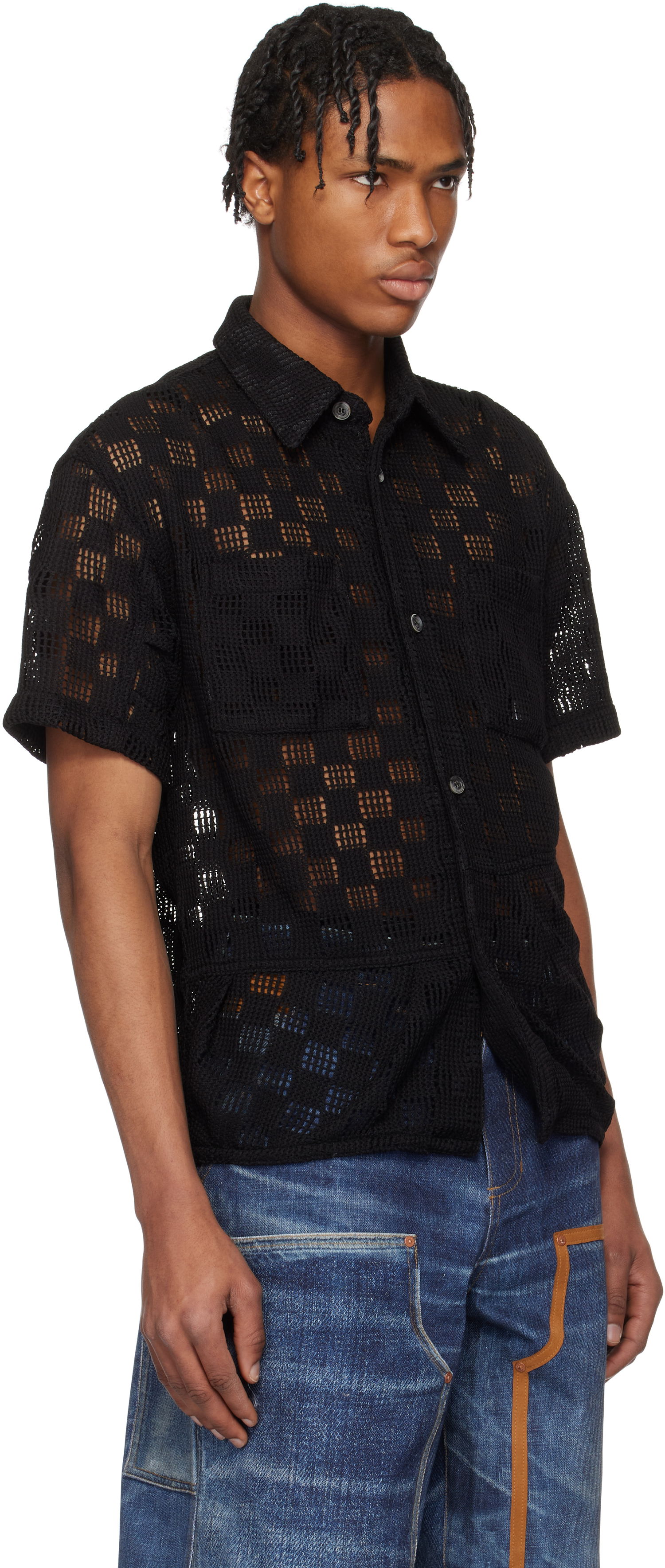 Skjorte Andersson Bell Andersson Bell Letto Knitted Shirt Sort | atb1234m, 1