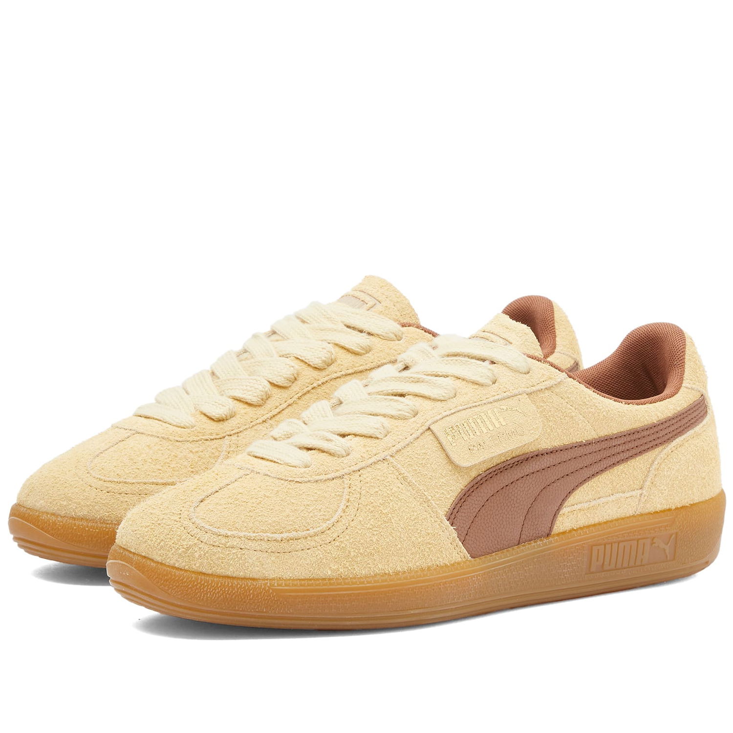 Sneakers og sko Puma Palermo Hairy Chamomile/Brown Mushroom Beige | 397251-01, 0