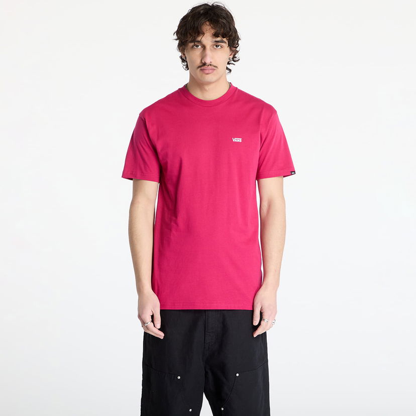 T-shirt Vans Vans Left Chest Logo T-Shirt Lyserød | VN0A3CZEC9L1