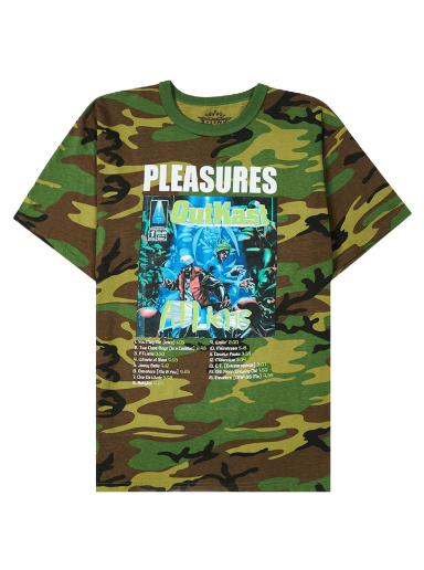 T-shirt Pleasures Atliens T-Shirt Flerfarvet | P22SP040 CAMO
