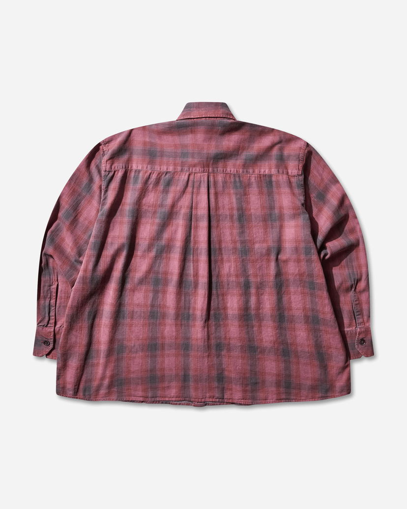 Skjorte OUR LEGACY Borrowed Shirt Idaho Bourgogne | M4252BIDC 001