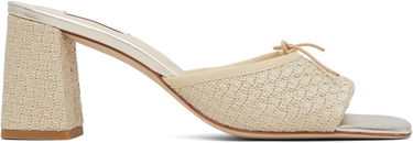 Tilbehør Repetto Repetto Jordana Raffia Mules Beige | VX4173RAFD, 0