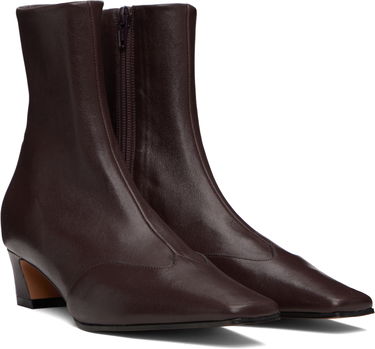 Sneakers og sko Khaite Black 'The Nevada' Stretch Low Boots Sort | F1068-836, 3