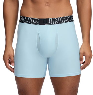 Boksere Under Armour Under Armour Performance Tech 6in Boxer Briefs - 3 Pack Blå | 1383878-494, 1