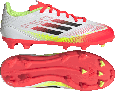 Sneakers og sko adidas Performance F50 League FG/MG J Hvid | ie3747, 2