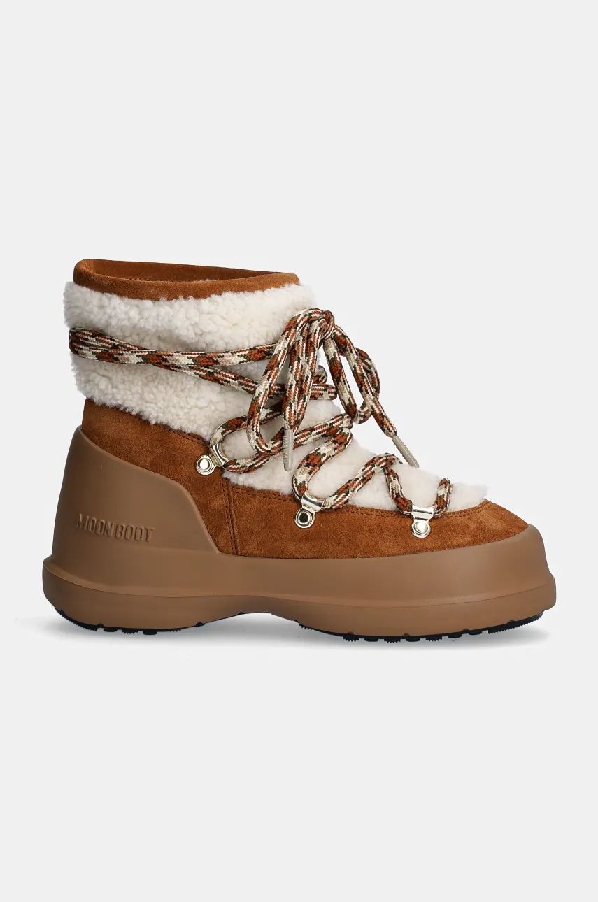 Sneakers og sko Moon Boot MB Luna Shearling Boots Brun | 80D2480020.MA03, 1