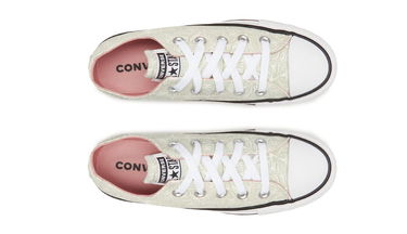 Sneakers og sko Converse Chuck Taylor All Star "Floral Ox" Beige | A02887C, 2