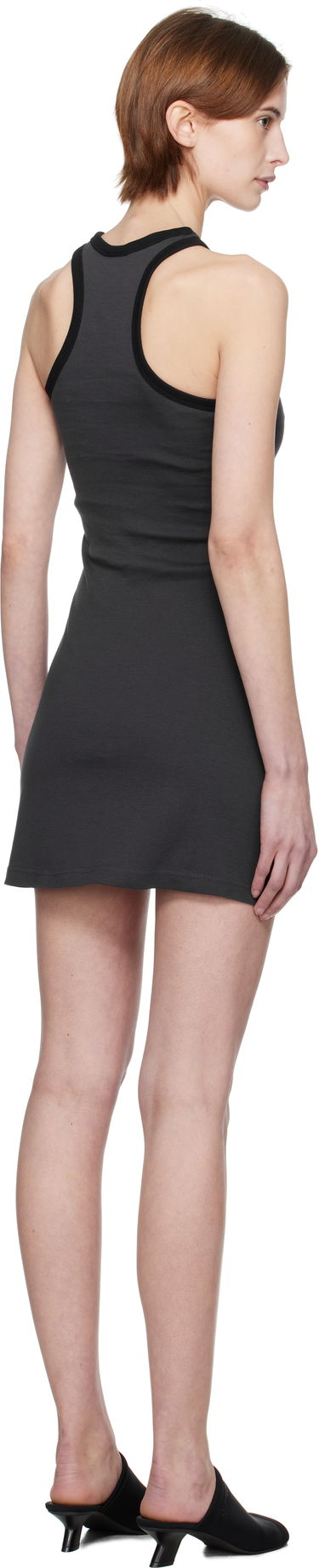 Kjole Courrèges Courrèges Scuba Mini Dress Grå | 125JRO577JS0203, 2