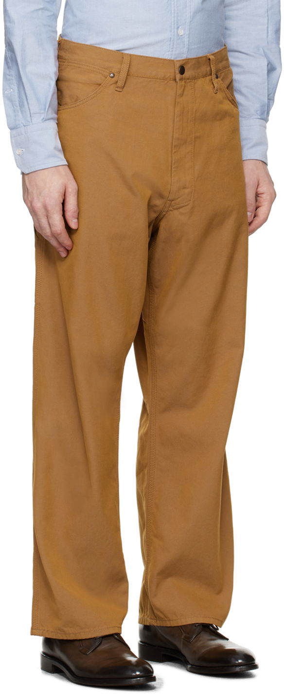 Bukser BEAMS BEAMS PLUS Painter Trousers Brun | 3824-0250-791, 1