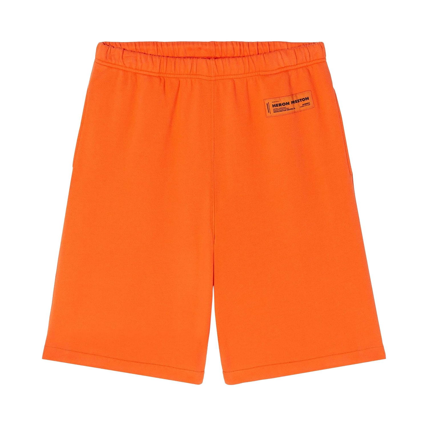 Shorts HERON PRESTON Logo Recycled Sweatshorts Orange | HMCI007C99JER0012200, 1