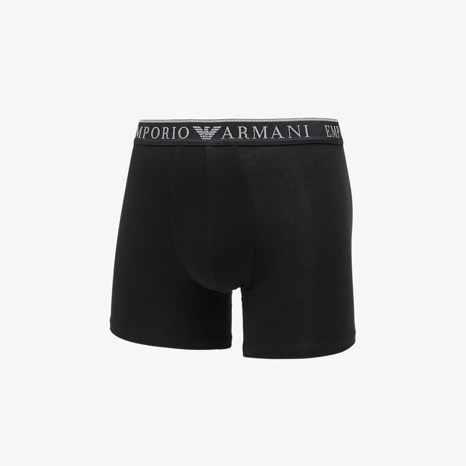 Boksere Emporio Armani EA7 Bottom Trunk 2-Pack Black/ Black Sort | EM000255AF10776MC108, 1