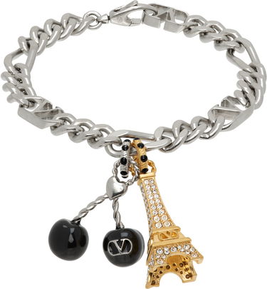Armbånd Valentino Valentino Garavani Chez Valentino Eiffel Tower Charm Bracelet Metalisk | 7Y2J0AL3VTI, 0