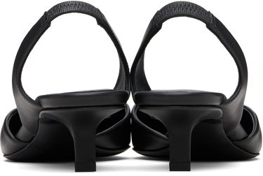 Skopleje Loulou de Saison Loulou de Saison Akila LDS Leather Slingback Heels Sort | AKILA LDS, 1