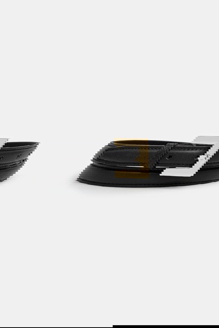 Bælter Anine Bing Anine Bing Nicola Leather Belt Sort | A.12.2178, 0