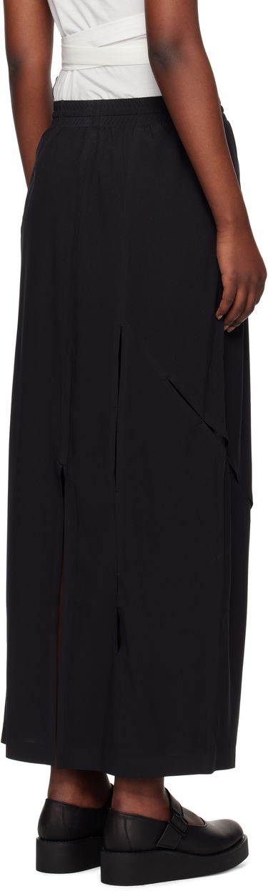 Nederdel Y-3 Y-3 Slit Maxi Skirt Sort | JD6001, 2
