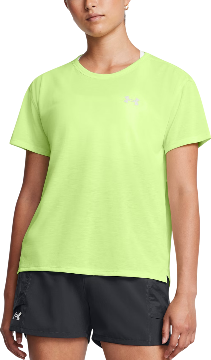 T-shirt Under Armour Trail Run Short Sleeve T-Shirt Grøn | 1383361-304